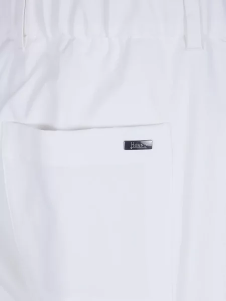 Șnur de strângere pantaloni Herno alb