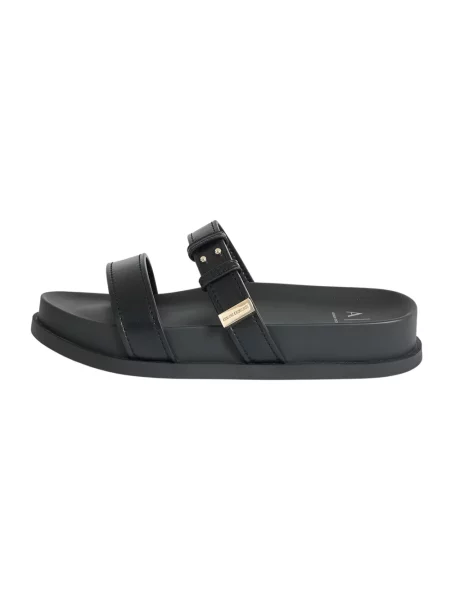 Klapki Armani Exchange czarne