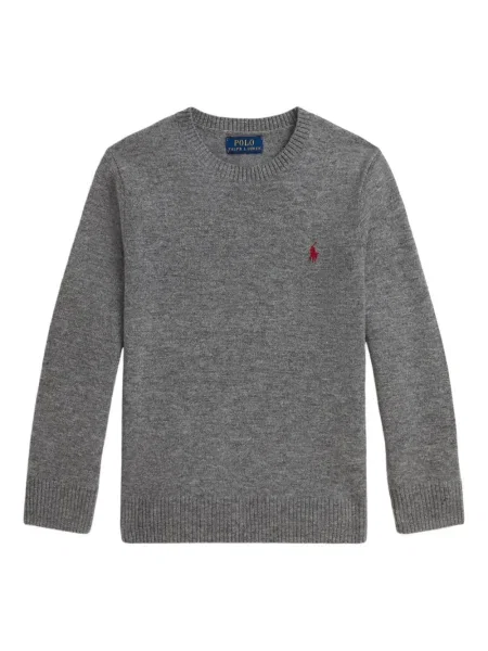 Sweter dziecięcy Polo Ralph Lauren szary