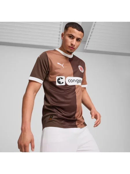 PUMA Męska Koszulka FC St Pauli wersja Domowa biały
