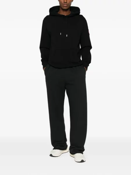 Суичър с качулка Canada Goose с автограф с връзки черно