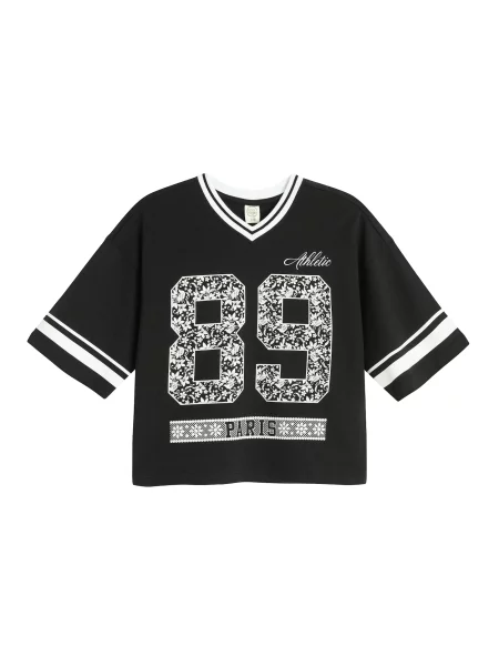 COOL CLUB by SMYK Tricou negru alb