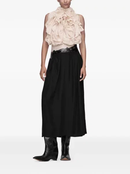 Top Maison Margiela cu gât halter