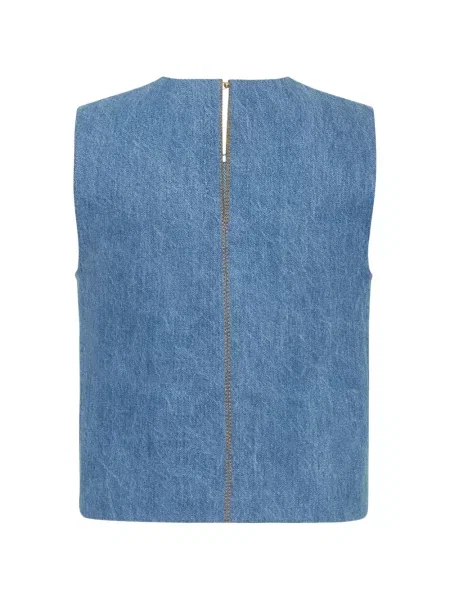 Top Adam Lippes albastru