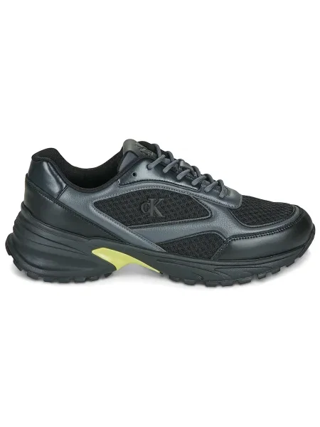 Pantofi Calvin Klein Jeans plasă negru