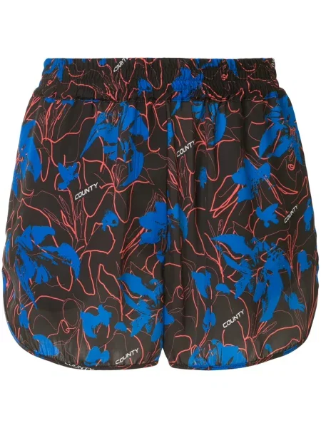 Pantaloni scurți County Of Milan cu model floral cu imagine
