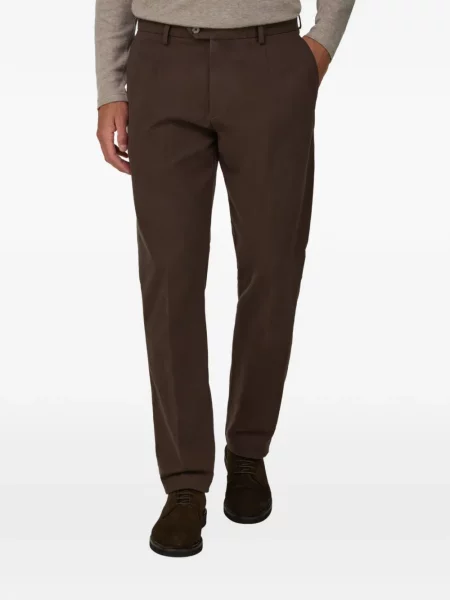 Pantaloni Boggi Milano stretch maro