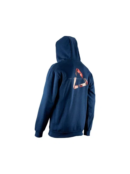 Bluza z kapturem Leatt Core niebieska