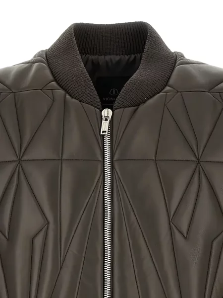 Matlasat vestă Moncler gri