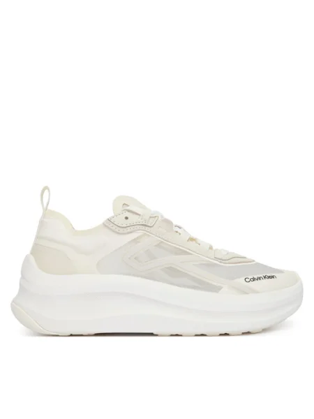 Calvin Klein Sneakers Chunky Run Ckstripe Lup Rip Negru alb