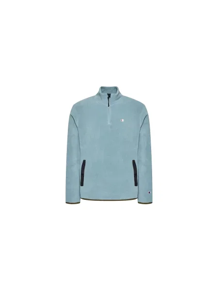 Champion Reverse Weave Full Zip C Fleece Mężczyźni Bluzy i bluzy z kapturem Champion Turkusowy Size: M