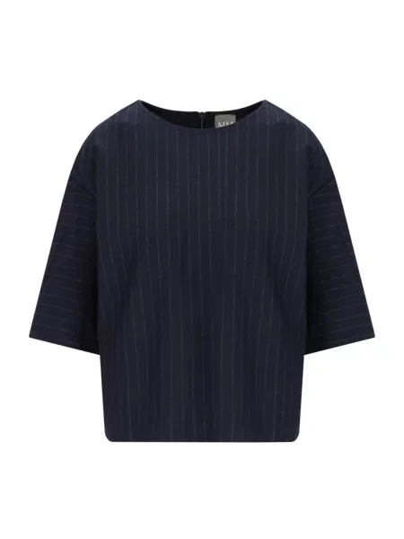 Bluzka Max Mara niebieska