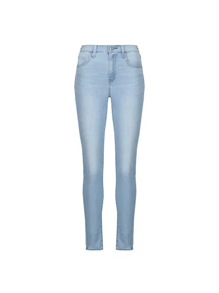 Blugi skinny Levi's® cu talie înaltă albastru