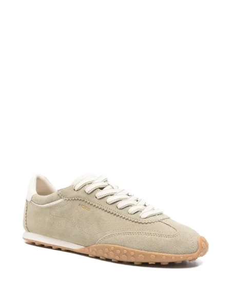 Sneakerși Hoff cu șireturi din dantelă verde