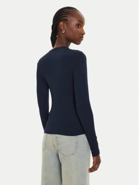Tommy Jeans Majica Essential Tamnoplava plava
