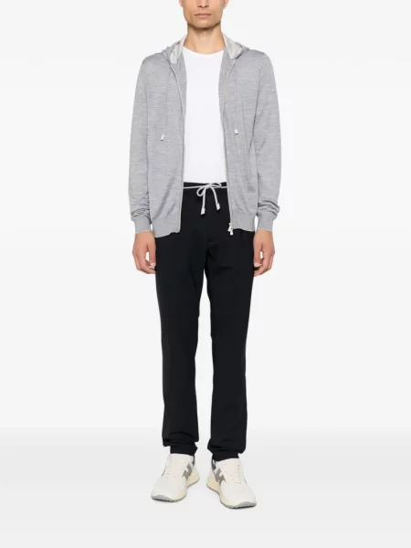 Pantaloni Eleventy cu cordon negru