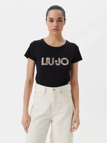 Liu Jo Beachwear T-shirt crna