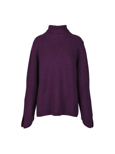 Sweter Forte Forte fioletowy