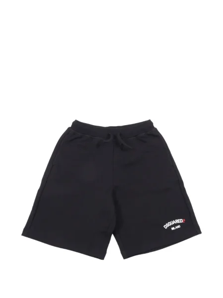 Szorty dziecięce Dsquared2 czarne