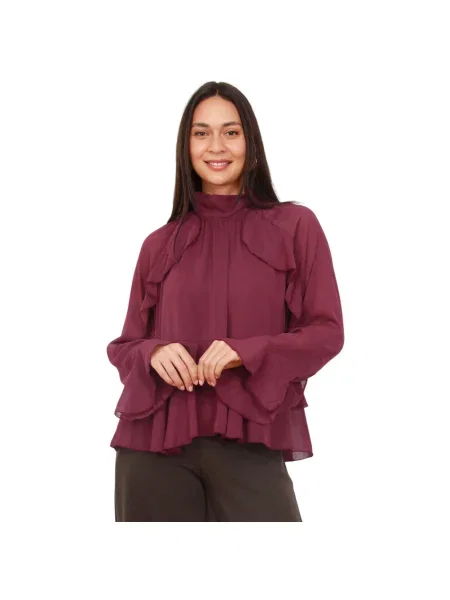 Bluză La Modeuse bordo