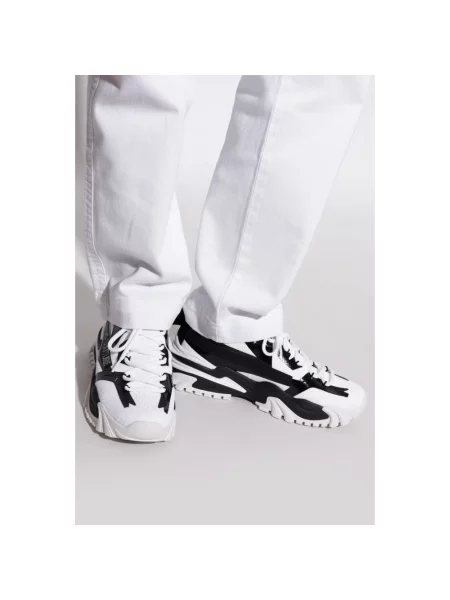 Sneakersy Versace Jeans Couture z logo białe