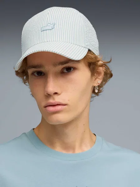 Кепка Puma с автографом синяя