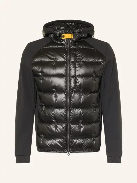 Parajumpers Péřové Bundy Vigolo Z Kombinace Materiálů černá