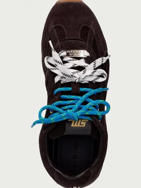 Замшевые кроссовки Steve Madden