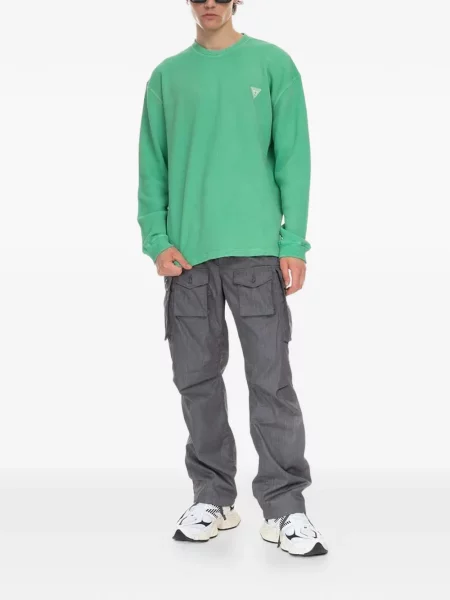 Tricou Guess cu autograf verde