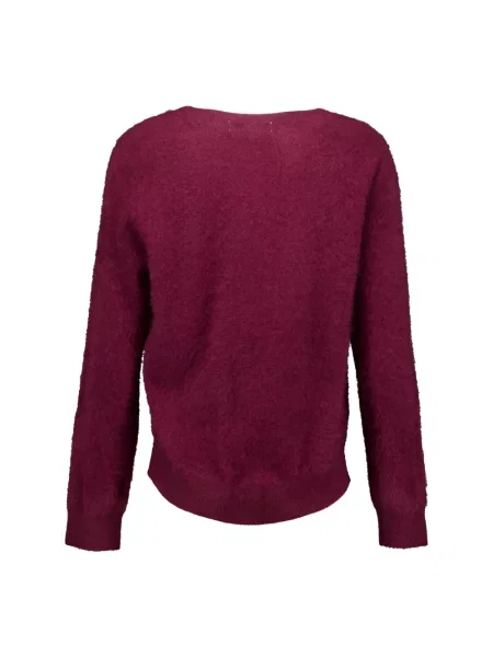 Dzianinowy sweter Janice czerwony