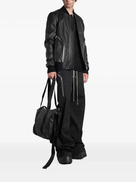 Geanta de piele Rick Owens negru