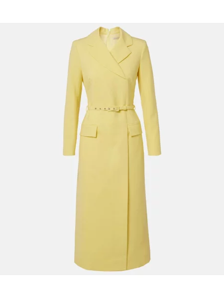 Rochie midi Emilia Wickstead galben