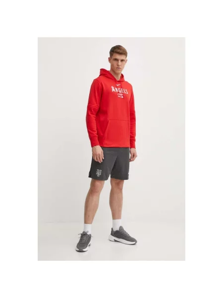 Bluza z kapturem Nike czerwona