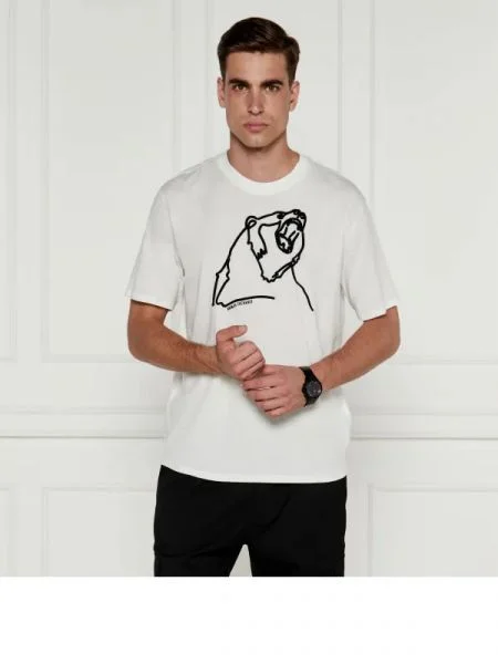 Armani Exchange Tricou alb