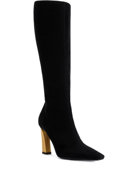Cizme Giuseppe Zanotti din piele de căprioară negru