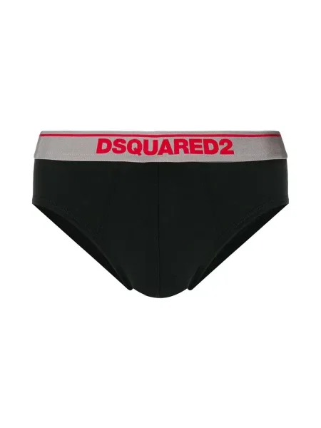 Zestaw majtek Dsquared2 z logo czarny