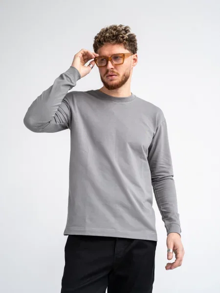 TeamV Basic Лонгслів білий