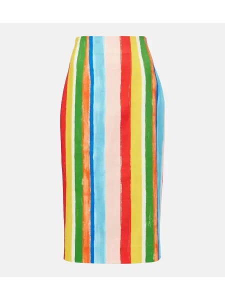 Fustă tip creion Dolce&gabbana cu dungi