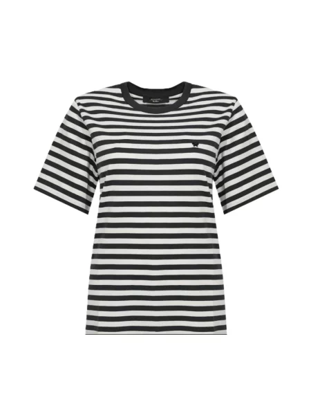 Weekend Max Mara Koszulki Kobieta Wielobarwność S Wkdvenaco T-shirt czarna