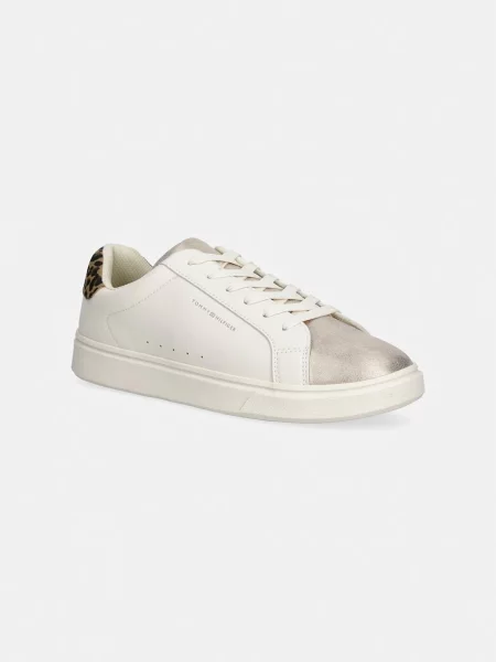 Tommy Hilfiger sneakers pentru copii bej