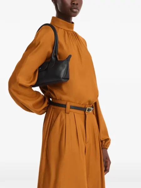 Geantă Longchamp din piele negru