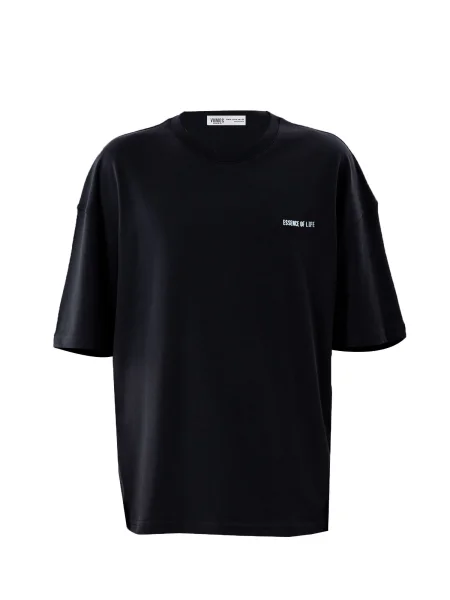 VAMOS CLO Tricou Gumamela' negru