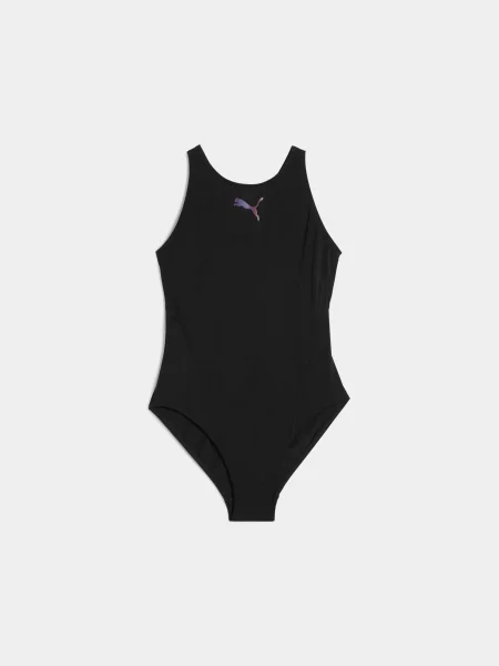 Купальник PUMA Swim Raceback Swi комбінований верх чорний
