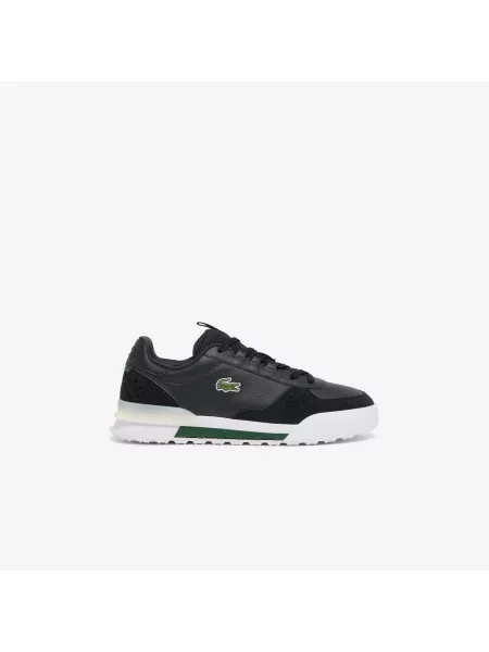 Lacoste Skórzane Sneakersy Slam Break Kremowe czarny