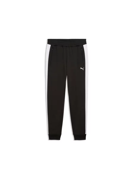 PUMA Pantaloni sport ESS negru alb