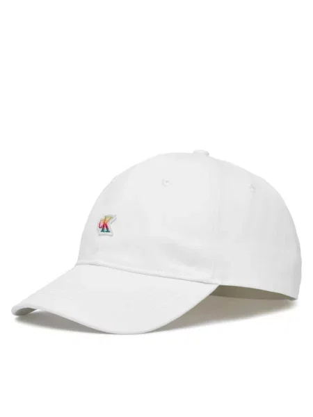Calvin Klein Kepurė PRIDE' balta