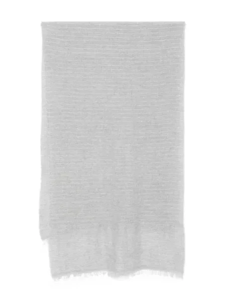 Szal Antonelli w paski szara