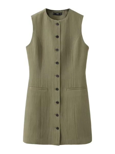 MANGO Rochie tip bluză VIVI oliv