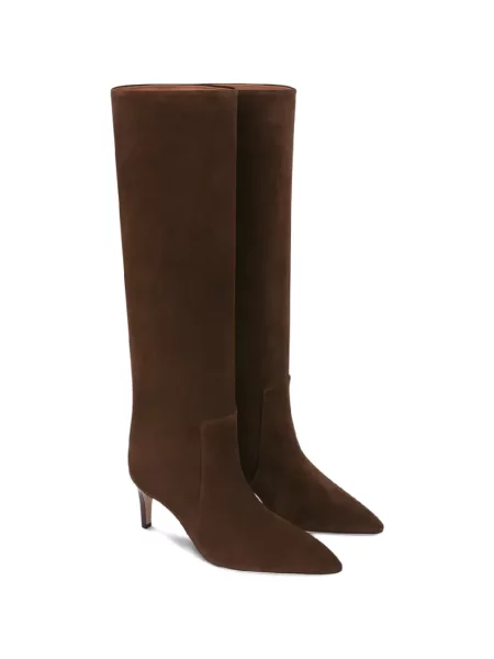Botine Paris Texas din piele de căprioară maro