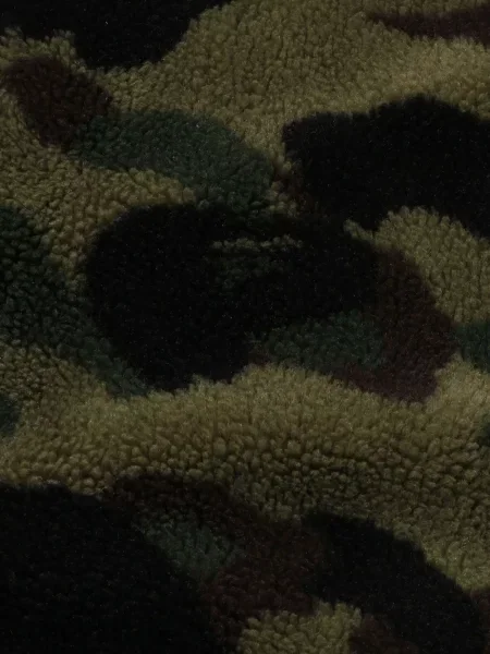 Geacă A Bathing Ape® cu model camuflaj verde